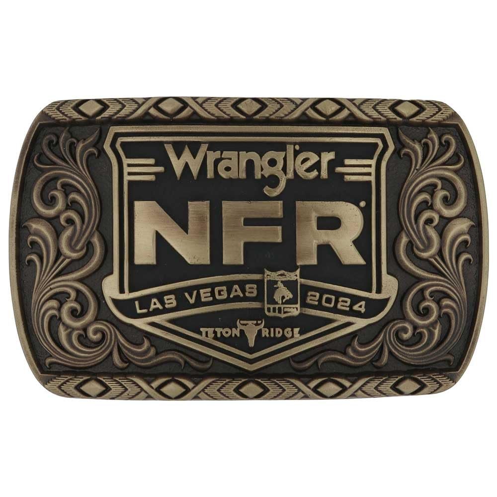 Montana Silversmiths 2024 National Finals Rodeo Square Buckle