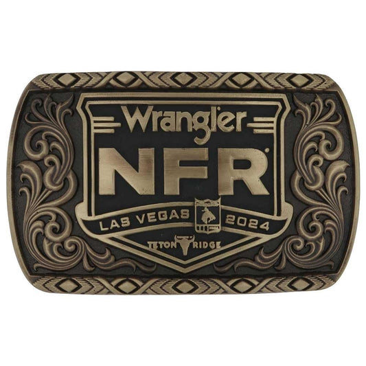 Montana Silversmiths 2024 National Finals Rodeo Square Buckle