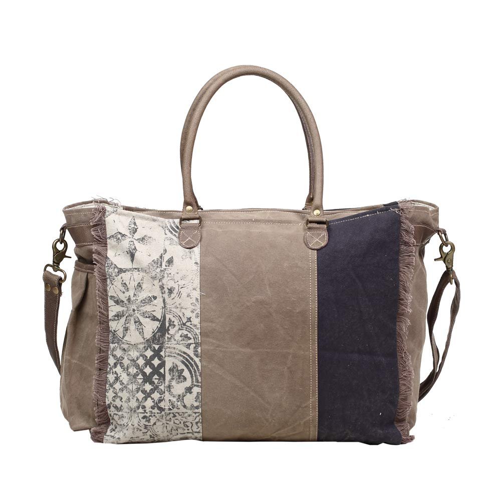 Myra Bag Retro Print Weekender Bag