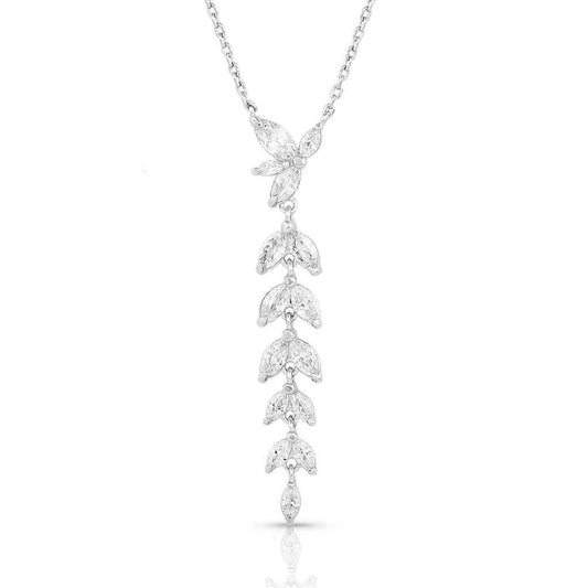 Montana Silversmiths Woodbine Falls Crystal Necklace - NC5310