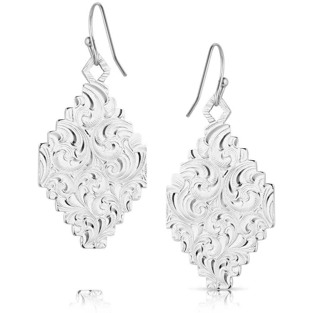 Montana Silversmiths Diamond of the West Earrings