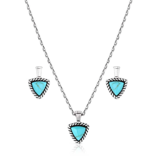 Montana Silversmiths Braided Journey Jewelry Set
