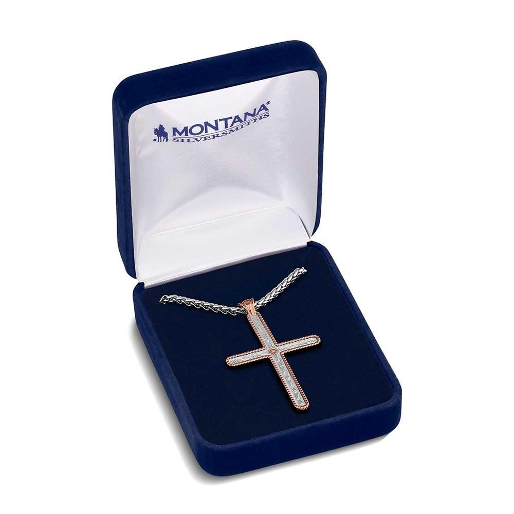 Montana Silversmiths Forever Faithful Cross Necklace
