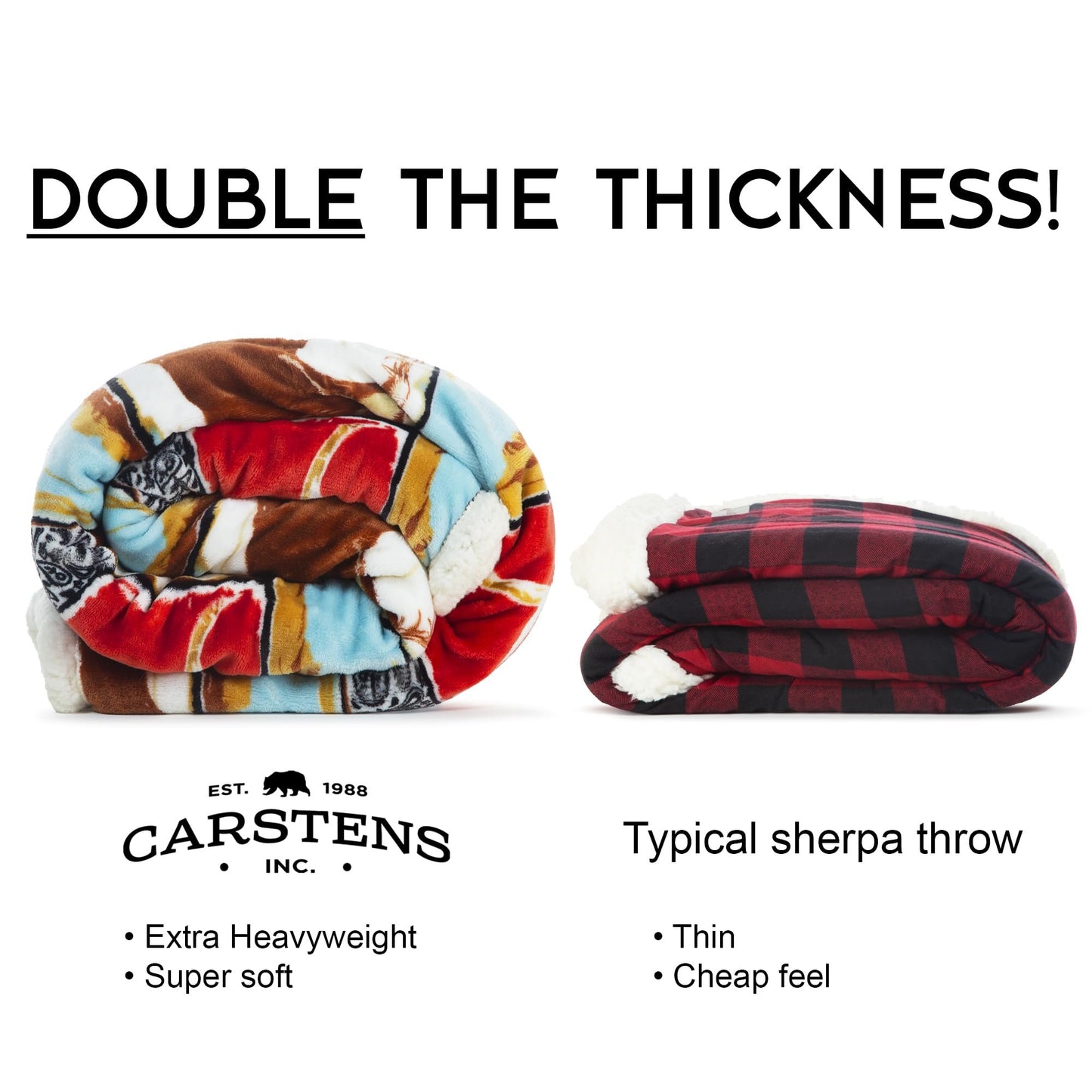 Ultra Premium Plush Sherpa Oversized Throw Blanket