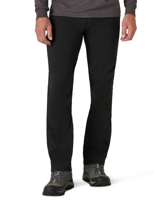ATG by Wrangler Men's Zip Pocket Trail Pant, Black, 42W x 32L