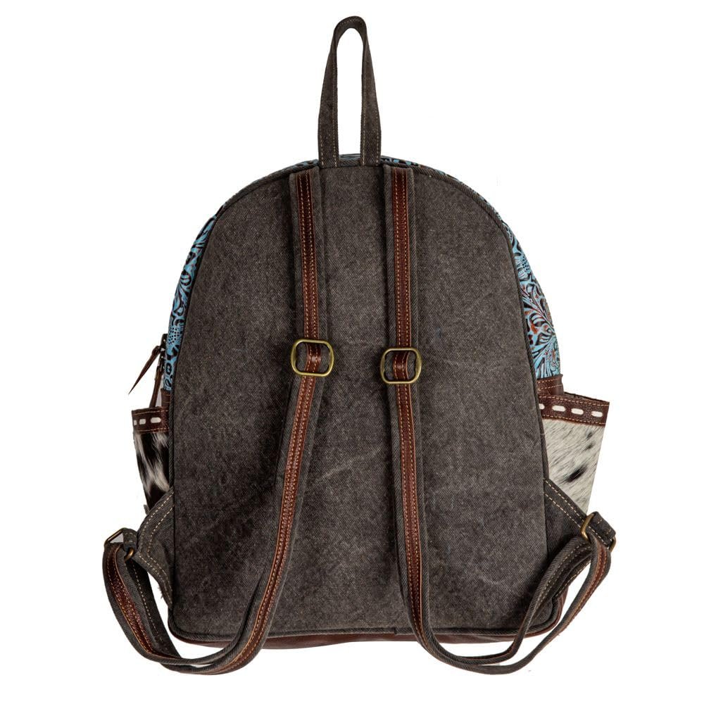Myra Bag Chisum Draw Hand-Tooled Backpack