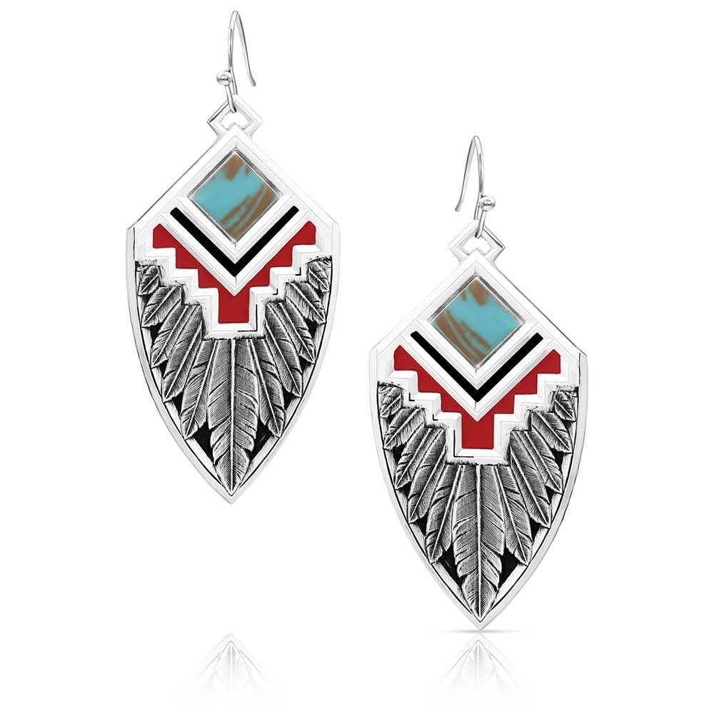 Montana Silversmiths Southwest Aura Amercian Made Earings