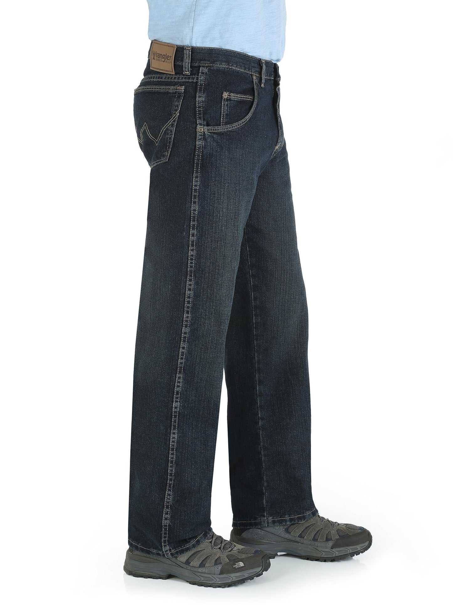 Wrangler Men's Rugged Wear Relaxed Straight Fit Jeans