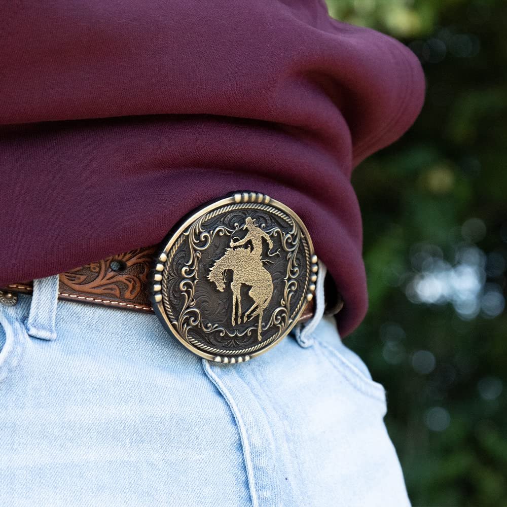 Montana Silversmiths Southwest Collection Attitude Western Belt Buckle