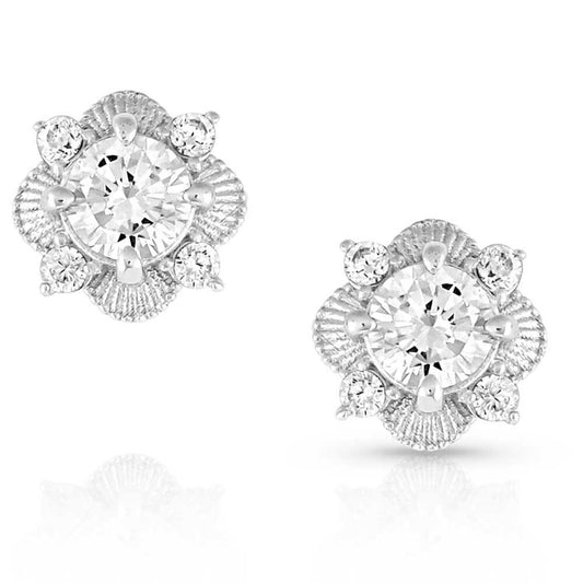 Montana Silversmiths  Makin Memories Crystal Earrings