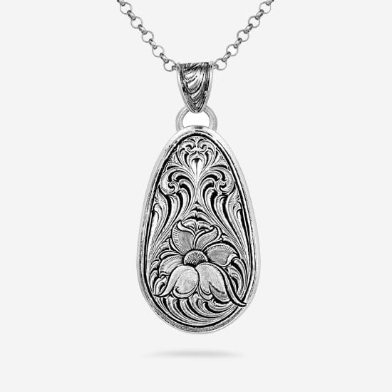 Montana Silversmiths Wildflower Impressions Necklace