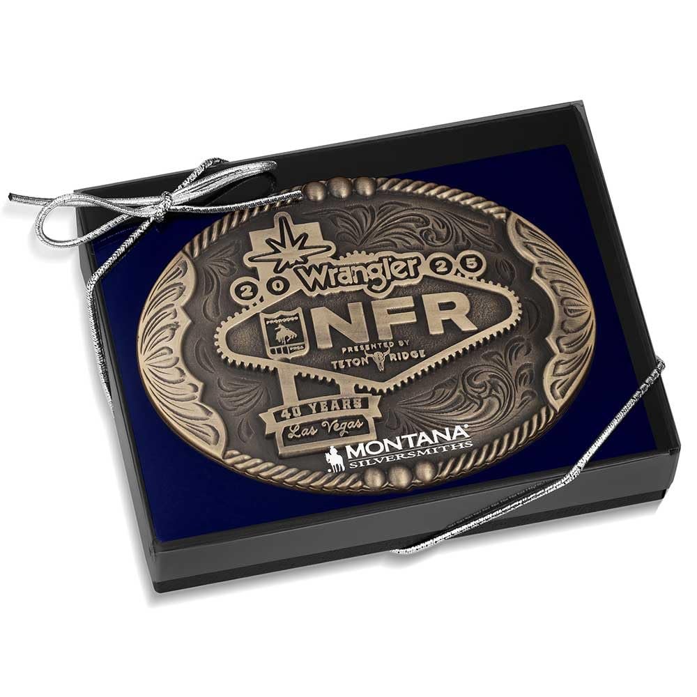 Montana Silversmiths 2025 National Finals Rodeo Belt Buckle
