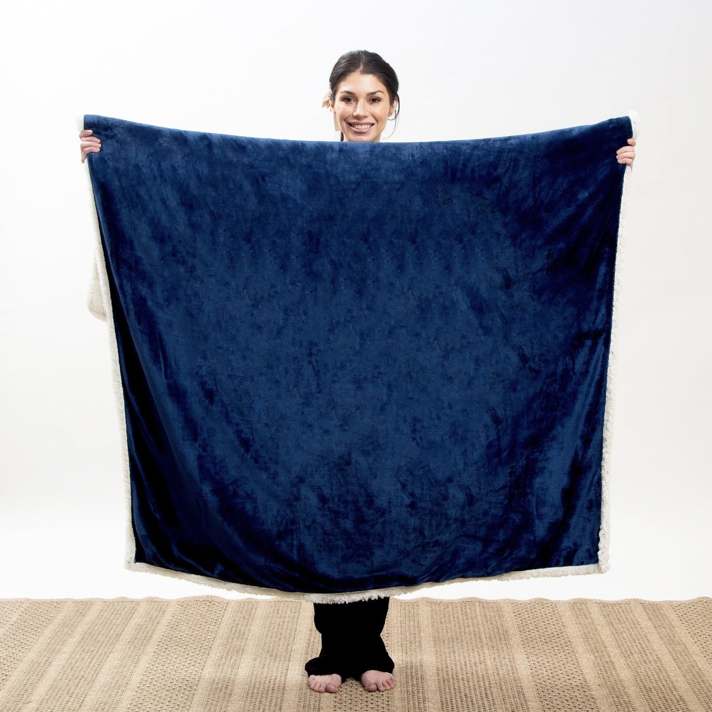 Ultra Premium Plush Sherpa Oversized Throw Blanket