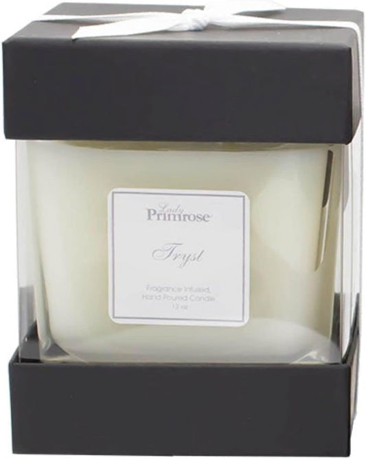 Lady Primrose, Tryst Boxed Candle, 12 Oz